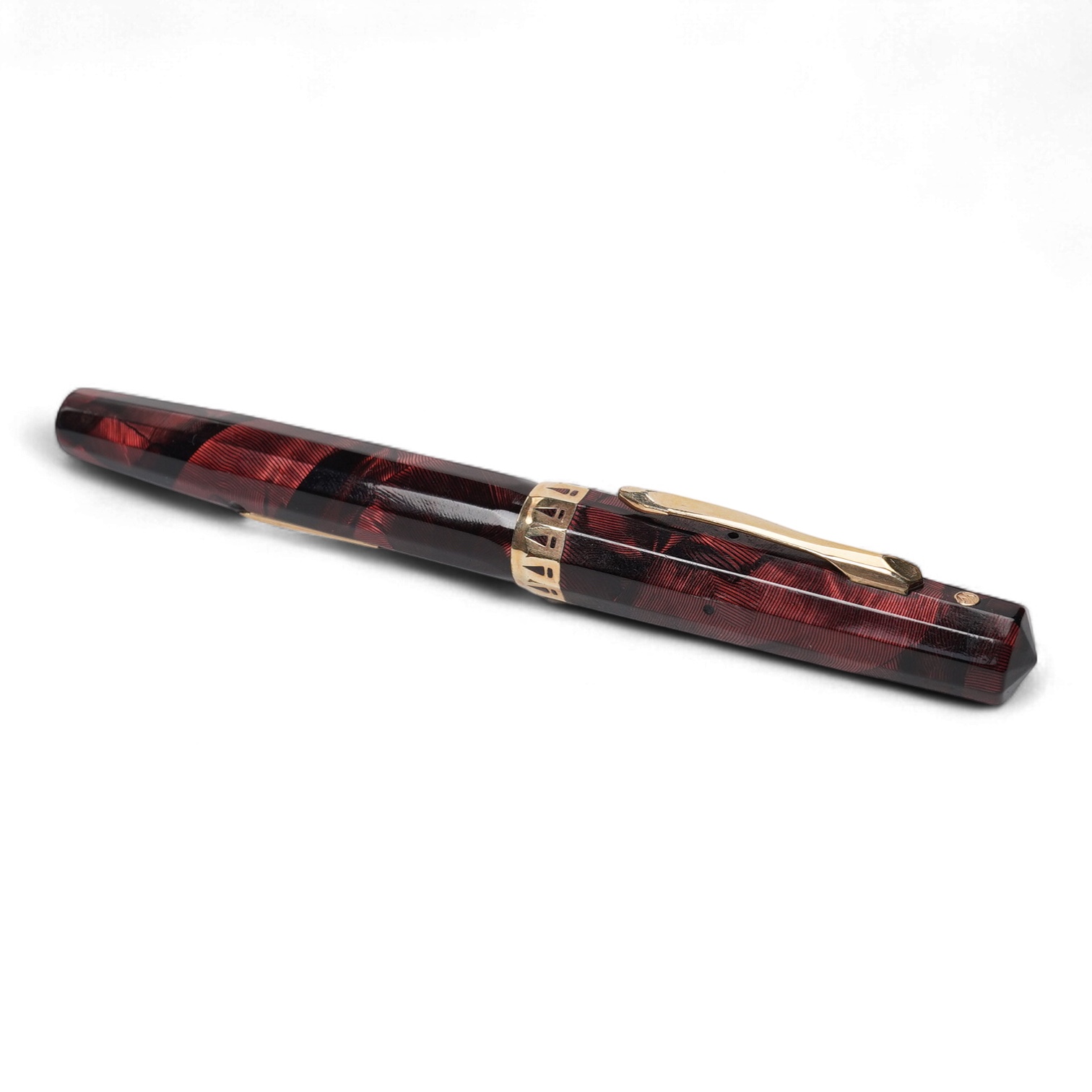 A Wahl Eversharp Doric fountain pen in unusual colour with 14ct. gold nib
